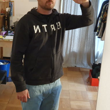 Felpa con zip Burton