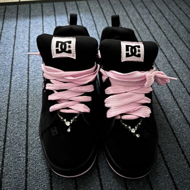 DC Pink Schwarz Sneaker