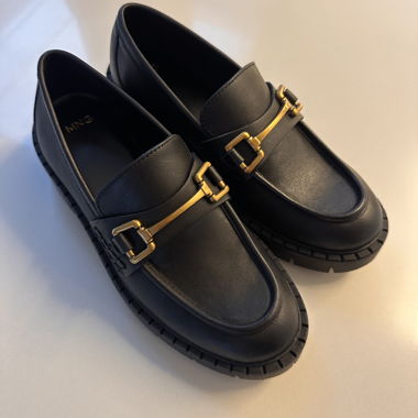 Mocassins noirs Mango 36 neufs !