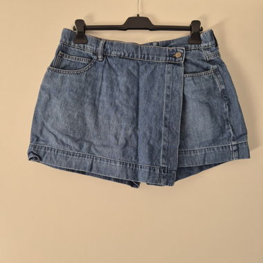Short en jean skort bleu