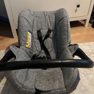 Siège auto bébé gris abc 