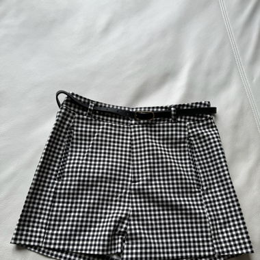 karierte Stradivarius Shorts 
