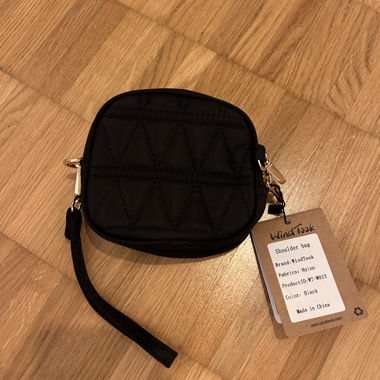 Sac bandoulière WindTook noir en nylon