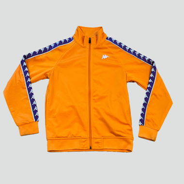 Orange vintage Kappa track jacket