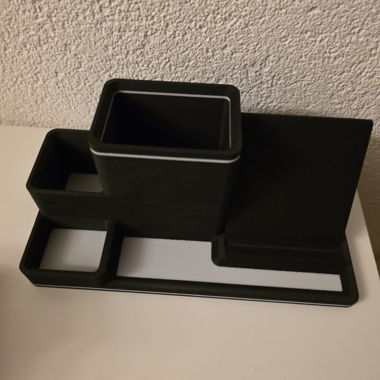 Black Desk Organizer