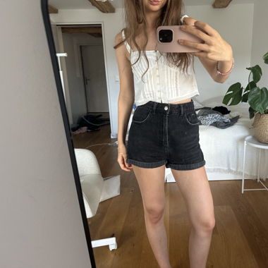 Black Summer Shorts
