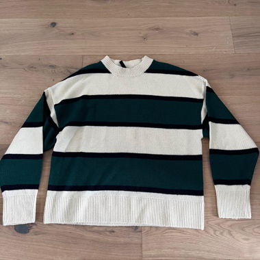 Striped Knit Sweater