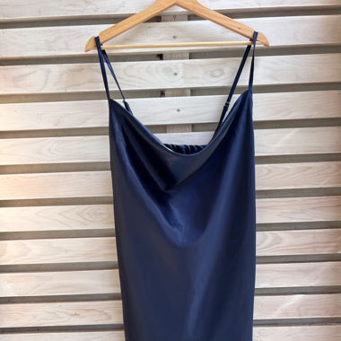 blaues Sommer-/Cocktailkleid