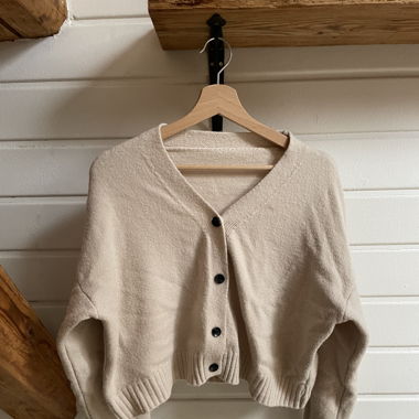 beige Cardigan