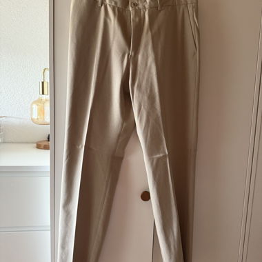 Pantaloni eleganti beige ZARA