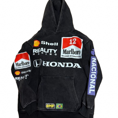 Sweat à capuche Malboro Racing
