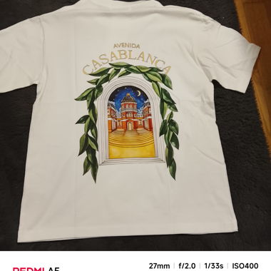 Casablanca T-Shirt Weiss S
