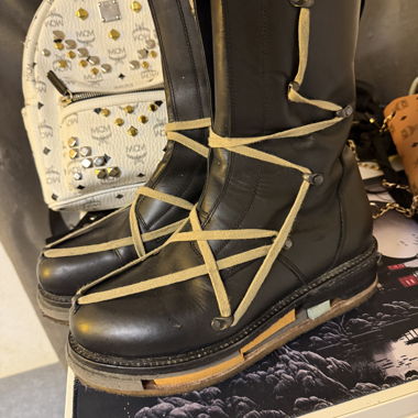 Rick Owens lego boots