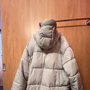 Pull & Bear Beige Puffer Jacket
