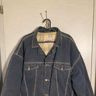 Veste vintage bleue