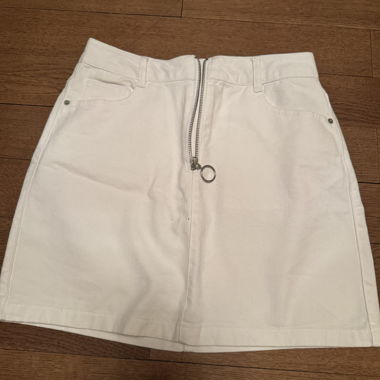 White Terranova Skirt XS