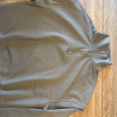Half-Zip Hoodie Brown