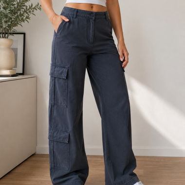 Pantalon cargo Bershka