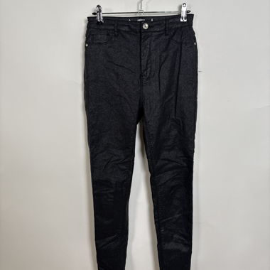 Pantaloni in denim nero Zebra