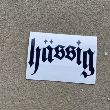 Hässig sticker