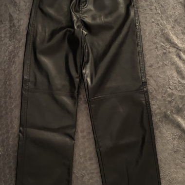 Bershka Faux Leather Pants