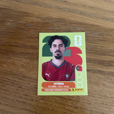 Vitinha Panini Sticker