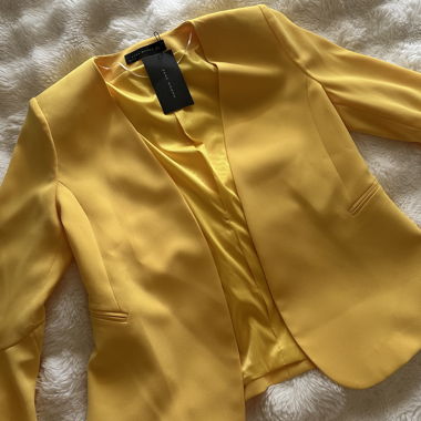 Blazer giallo Zara Woman