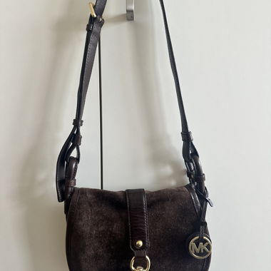 Michael Kors Umhaengetasche braun - wildleder