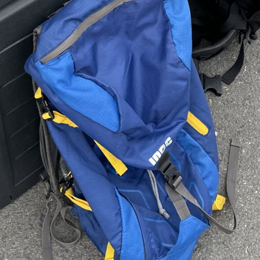 Blue Hiking Backpack