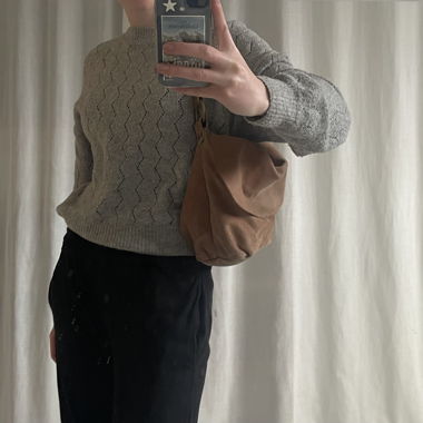 Brown handbag