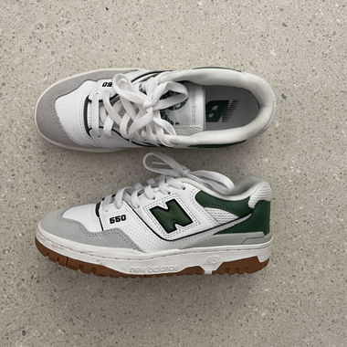 New Balance 550 vert/blanc