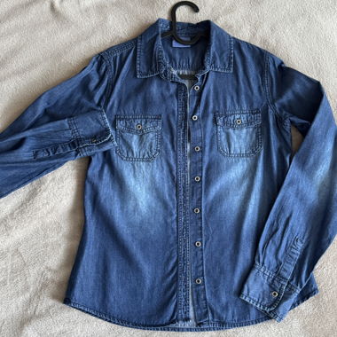 Blue Motion chemise en jean, taille 34 (S), excellent état