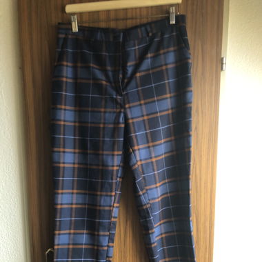 Checked Trousers