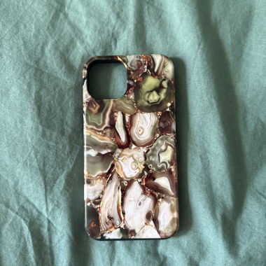 iPhone 13 Case with Stone Pattern