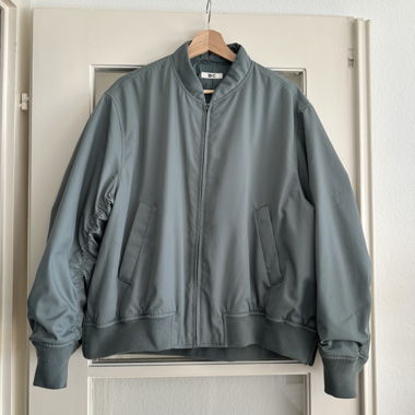 Bomber grigio-verde