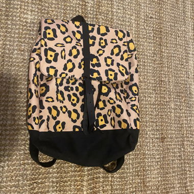 Leopard Print Backpack