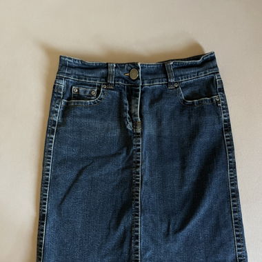 jeans pencil skirt