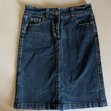 jeans pencil skirt