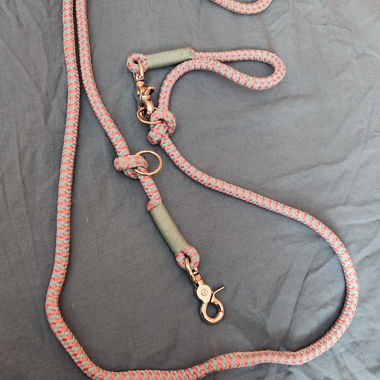 Tauleine Hundeleine, 3-fach verstellbar