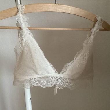 Reggiseno in pizzo elegante H&M – Bianco