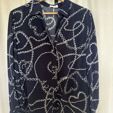 Navy Printed Shirt Claudie Pierlot