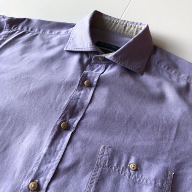 Shirt Massimo Dutti Slim Fit Men Purple L