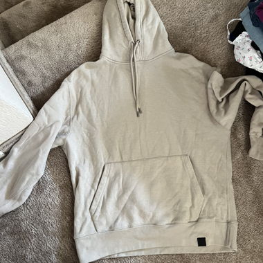 Beiger Hoodie