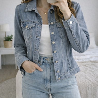 Veste en jean vintage
