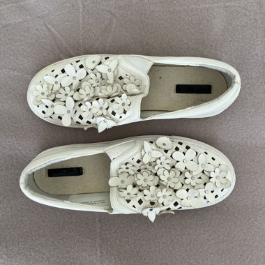Sommerblumen-Schuhe
