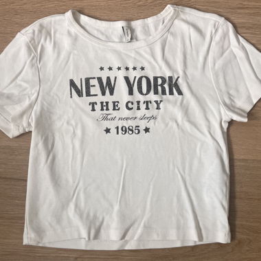 T-shirt graphique blanc