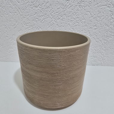 Vase décoratif beige