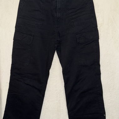 Zara black cargo pants