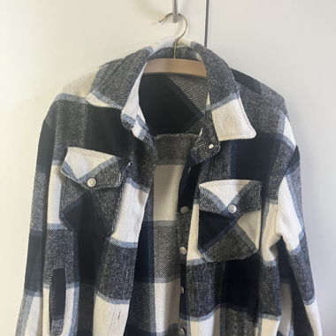 Karierte Übergangsjacke 