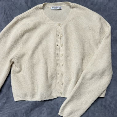 cardigan in maglia